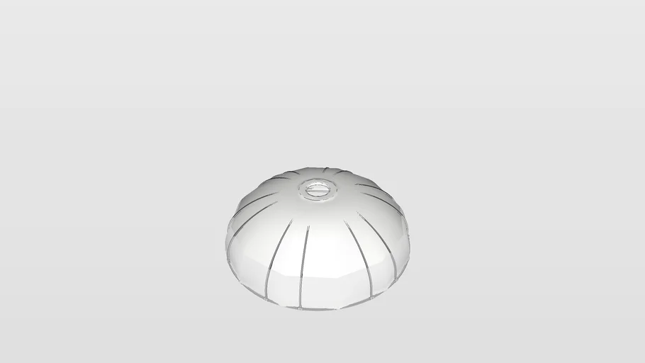 IKEA REGNSKUR Ceiling lamp, white, 48 cm