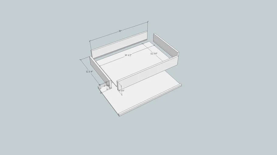 Drawer | 3D Warehouse