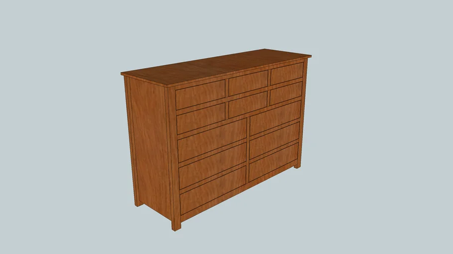 12 Drawer Dresser