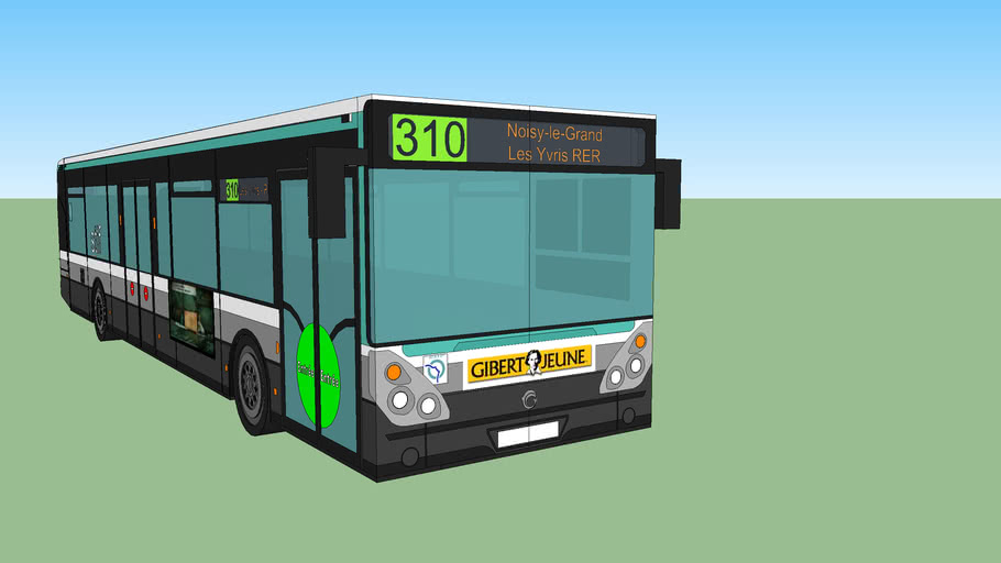 Irisbus CITELIS 12 STIF-RATP . | 3D Warehouse