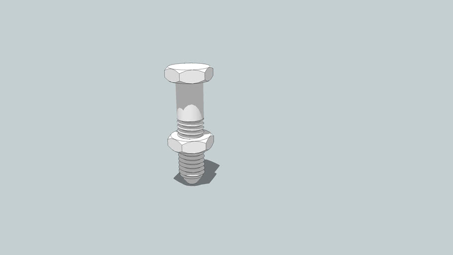 SketchUp bolts&nuts(스케치업 볼트너트) 3D Warehouse