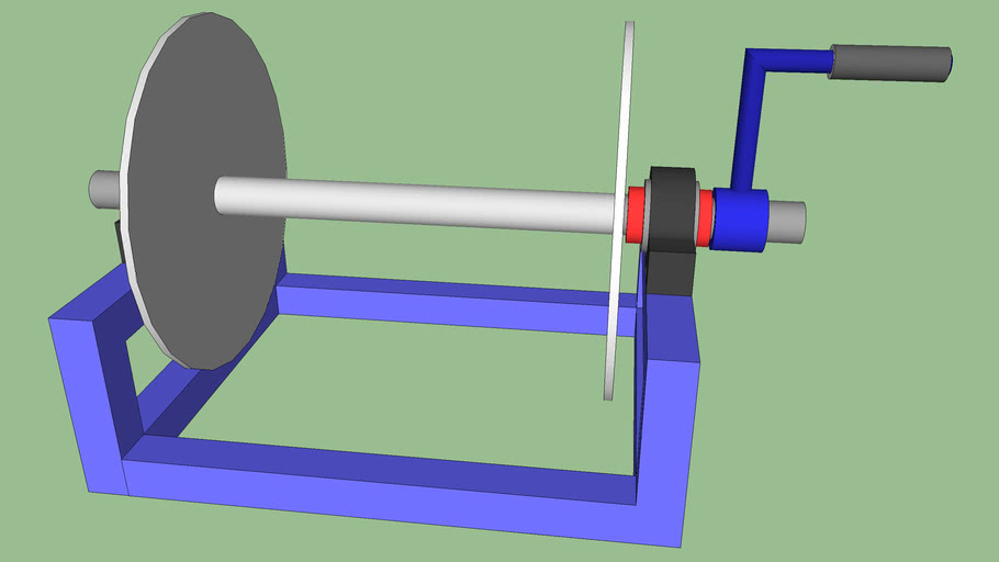 Welding Lead Reel 3D Warehouse