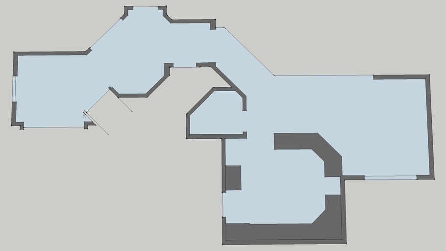 Brady kitchen and entry Chaska 3D Warehouse