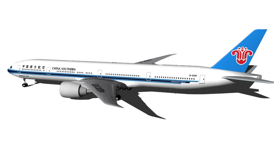 China Southern Airlines中国南方航空公司Boeing 777-300ER B-209Y 