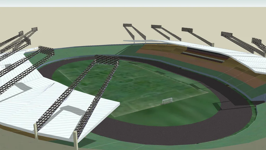 Estadio Centenario de Armenia. Armenia 3D Warehouse