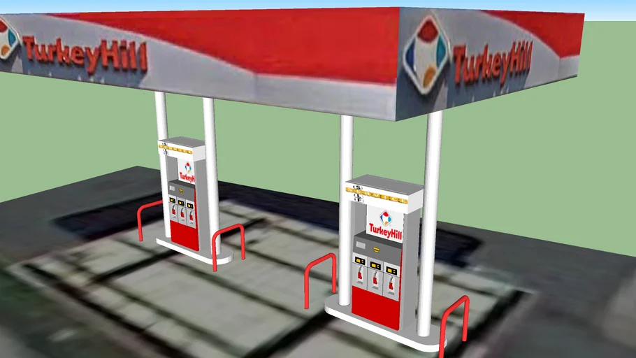 Turkey Hill Gas Station 3 3D Warehouse