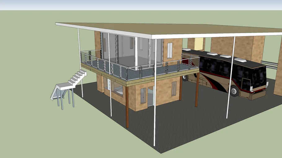 Minimalist Tiny Home | 3D Warehouse