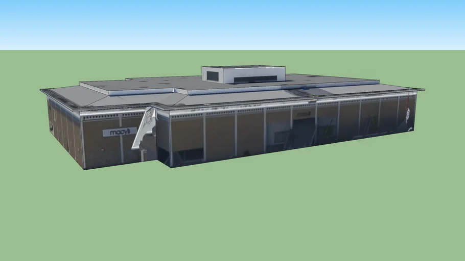 Macy's Ala Moana Center 3D Warehouse