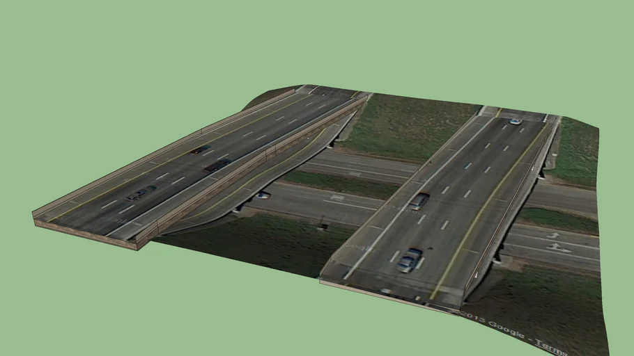 Texas 288 Reed Road Overpass 3D Warehouse