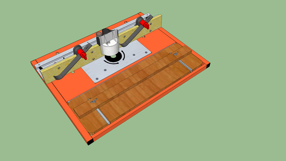 Triton Precision Router Table TRA300 3D Warehouse
