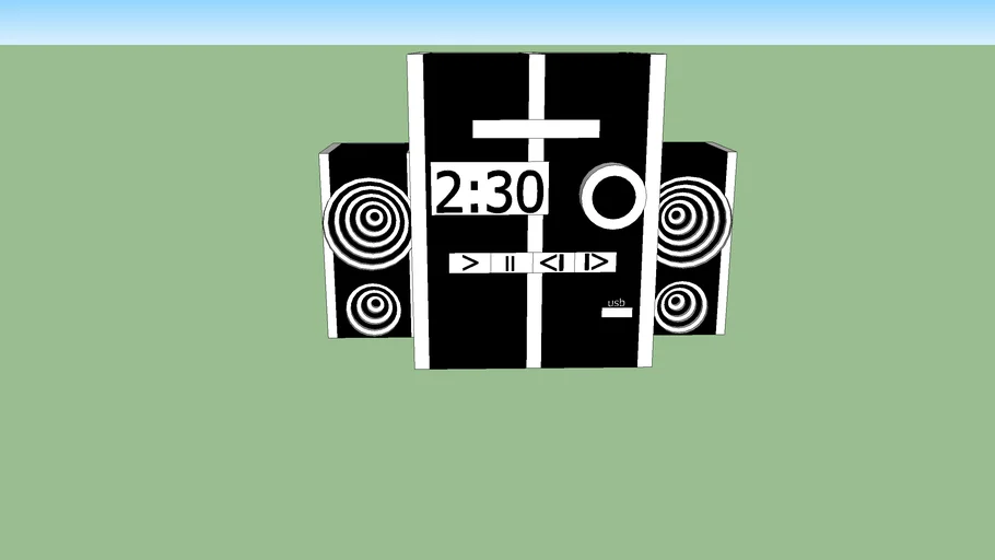 sound system 3D Warehouse