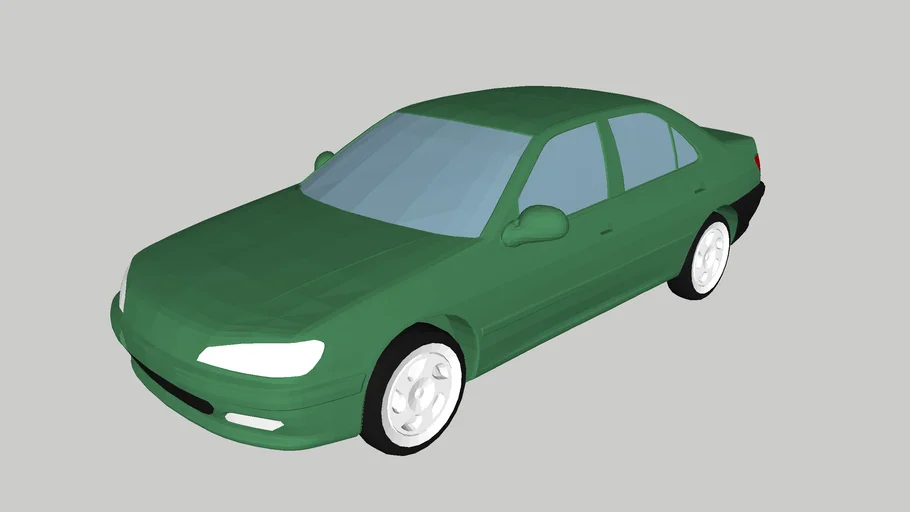 Car Standard Car 1/100 Color 3D Warehouse