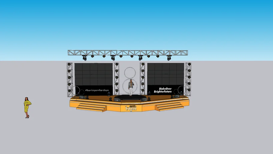 Stage Design | 3D Warehouse