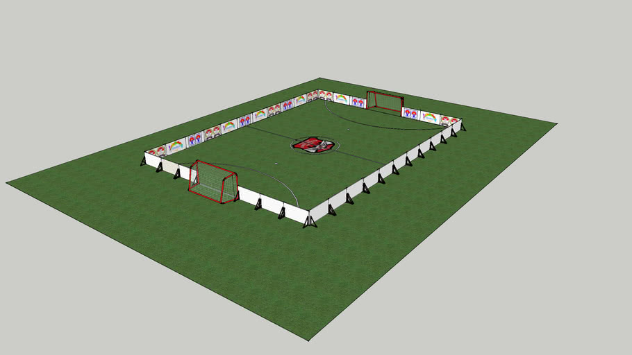 street soccer 3D Warehouse