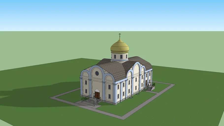 St. George Russian Orthodox Church | 3D Warehouse