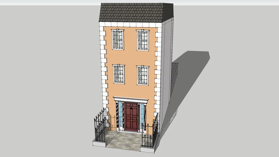 Town House 3d Warehouse