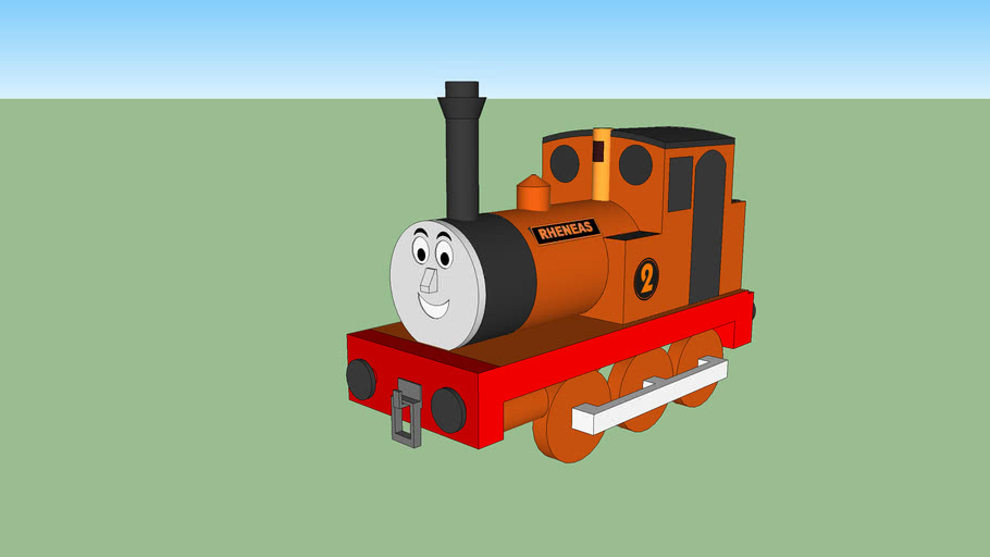 Rheneas the Narrow Gauge Engine | 3D Warehouse