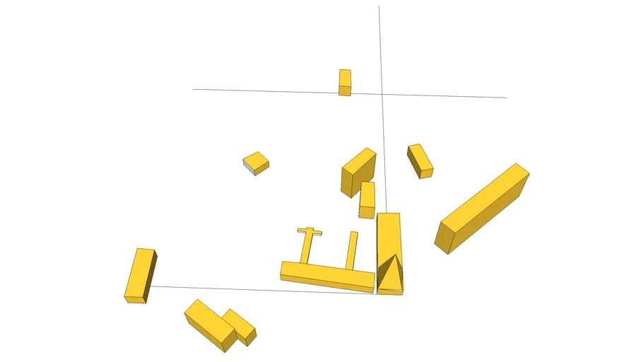 Workover Rig Footprint | 3D Warehouse