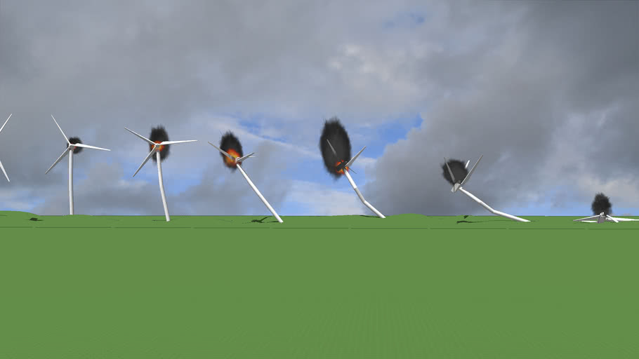 Wind Turbine Failure 3D Warehouse