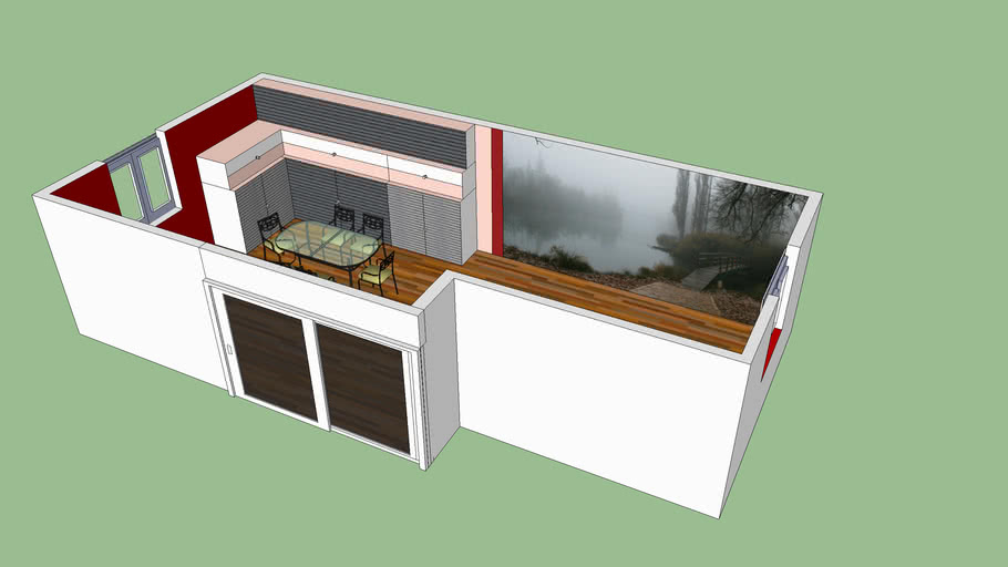 plano salon 3D Warehouse