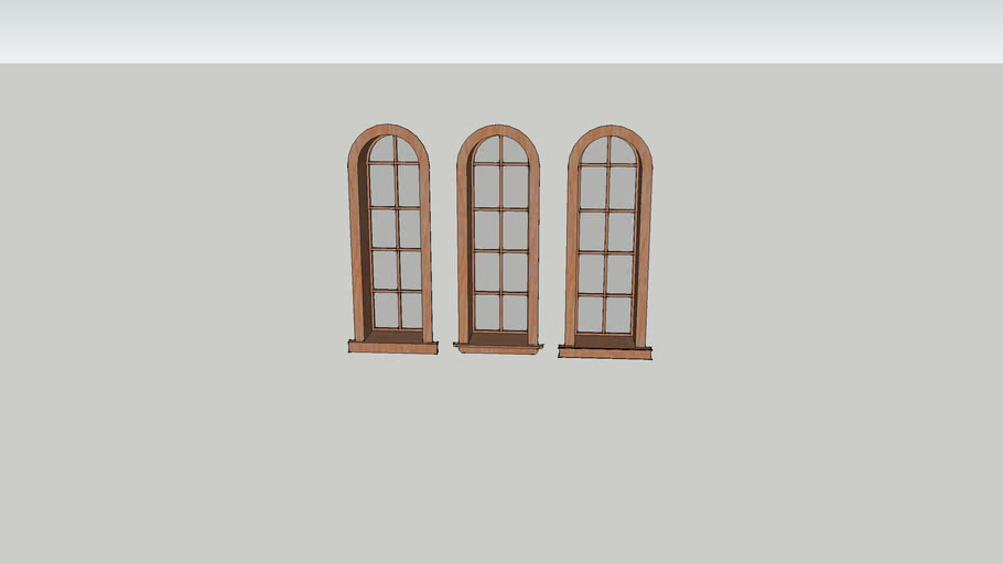 Wooden Windows And Interior Frame 3d Warehouse 6277