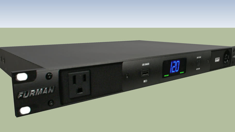 Furman P1800 PF R POWER CONDITIONER / SURGE SUPPRESSOR 3D Warehouse