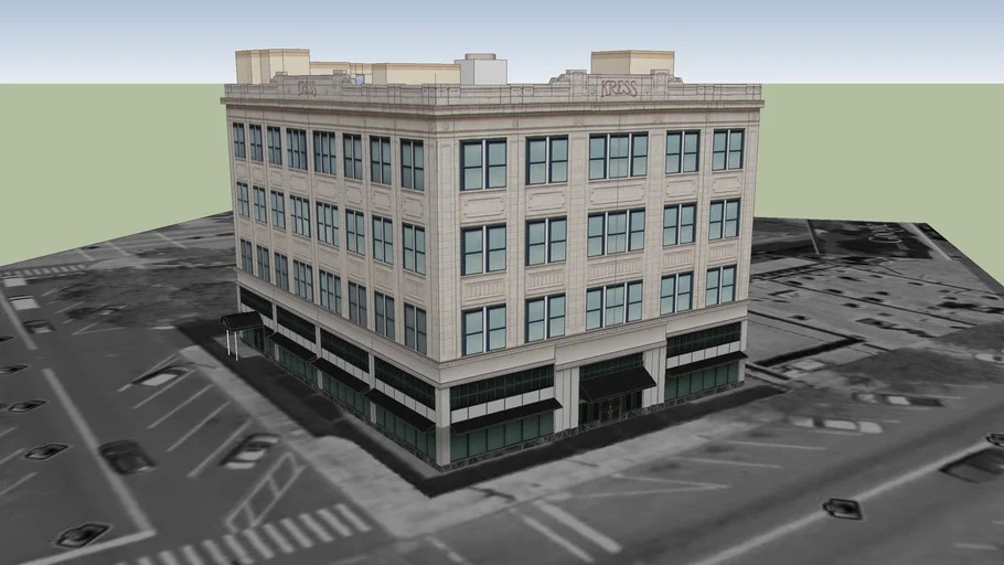 Kress Building, St. Petersburg, Florida 3D Warehouse