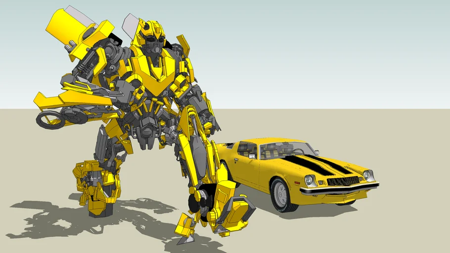 transformers bumblebee 3D Warehouse