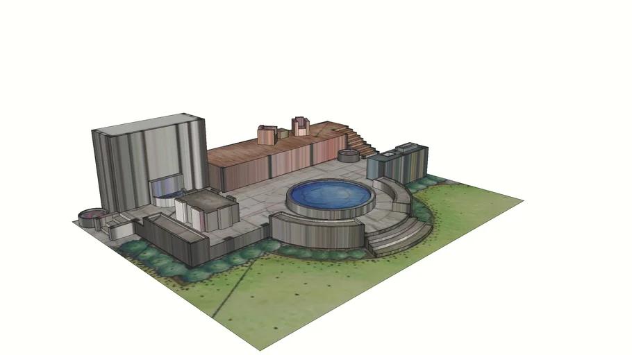 Water Feature Tradigital | 3D Warehouse