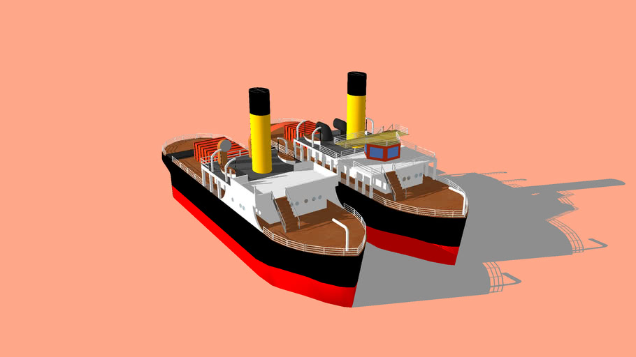 R.M.S. Titanic (1912) - 2 Tugboats (1MB) | 3D Warehouse