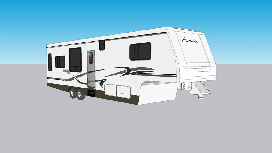 2002 Western RV Alpenlite Villa (M-36RLT Portofino) - towable RV (fifth ...