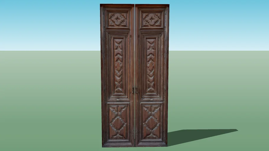 Puerta Rustica 2 // Rustic Old Door | 3D Warehouse