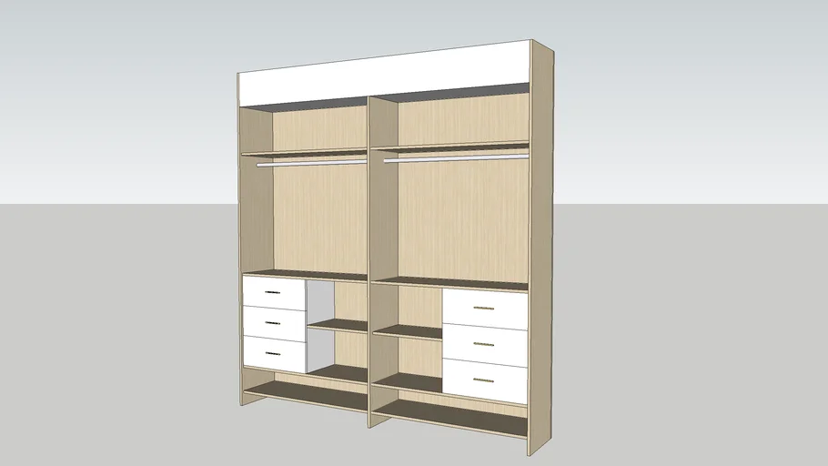 walk-in-closet-3d-warehouse