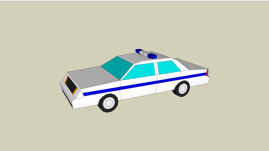 NPS Police Car | 3D Warehouse