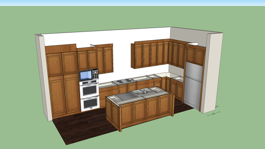 Kitchen Island 3D Warehouse