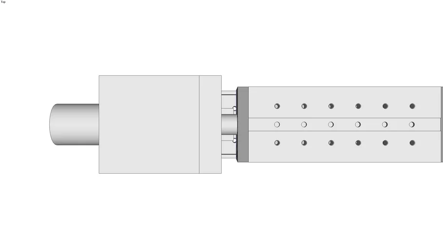NC-Linearmodul mit Servo- oder Schrittmotor | 3D Warehouse
