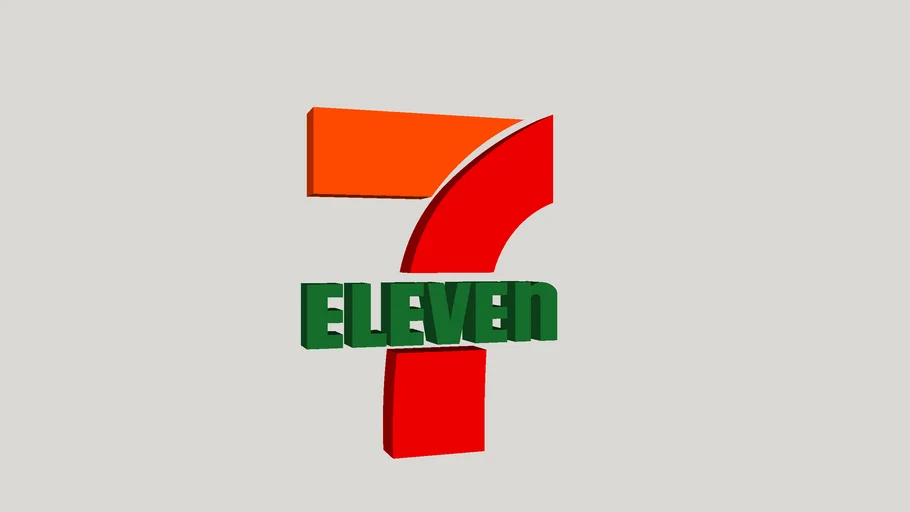 7-11 LOGO | 3D Warehouse