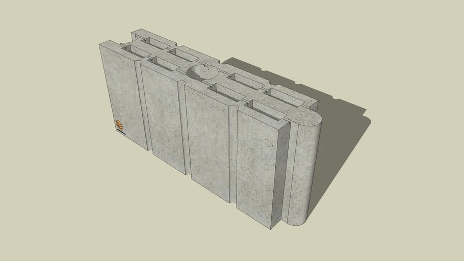 SUPERSTONE | Boltar din beton compartimentare |Partition cinder block