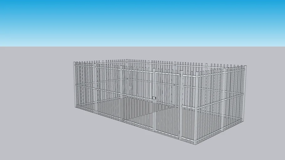 3m x 6m cage