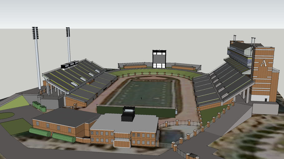 Kidd Brewer Stadium | 3D Warehouse