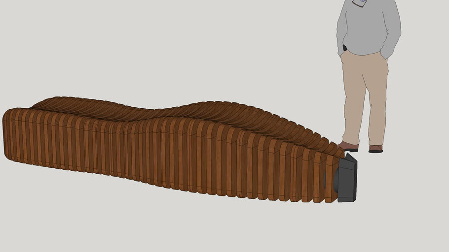 Abominable Ribs Bench | 3D Warehouse