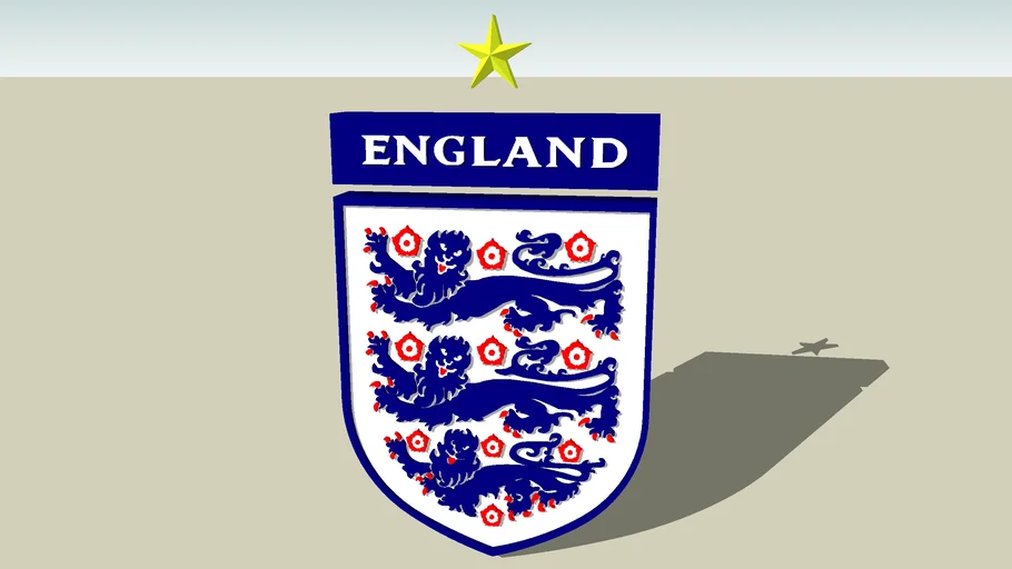 Three Lions Coat of Arms 3D Warehouse