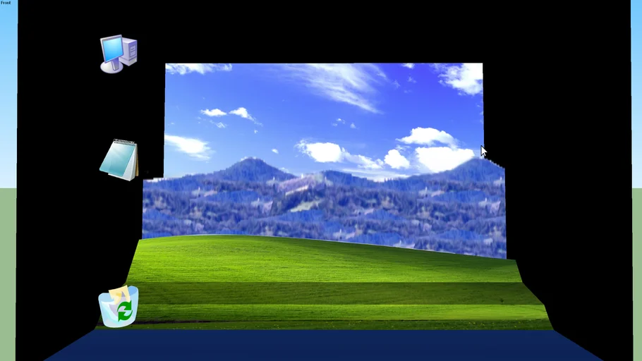 Windows XP Bliss 3D Warehouse