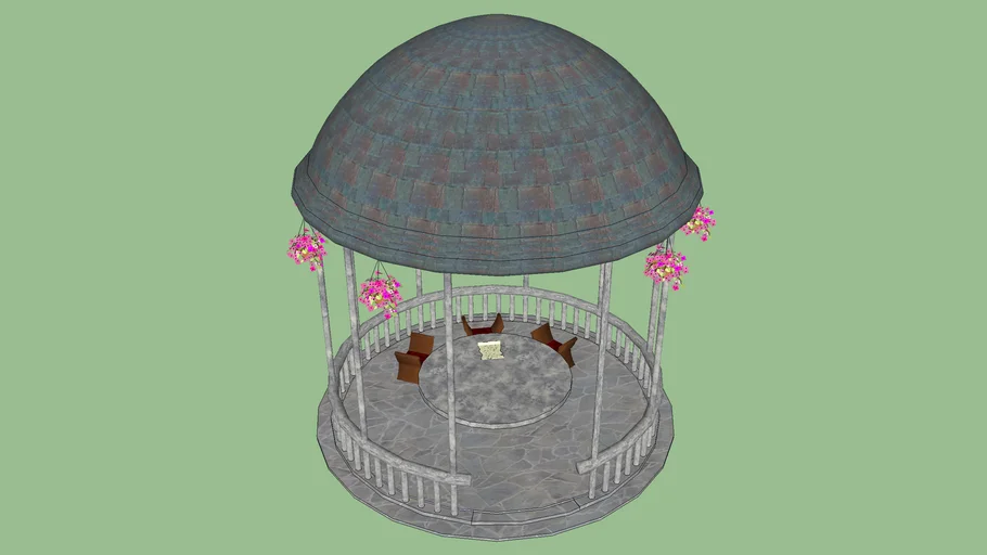 Garden pavilion 3D Warehouse