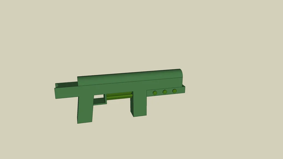 scoped sniper gun | 3D Warehouse