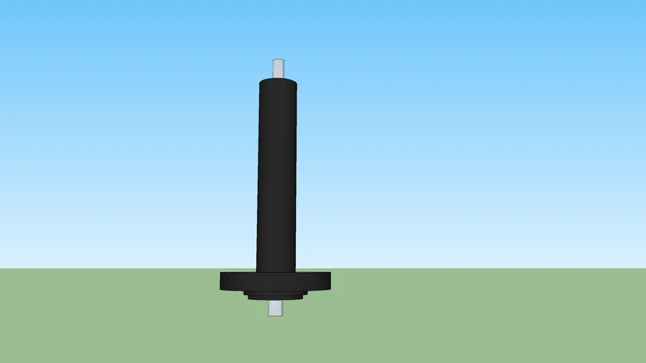 Treadmill motor shaft 3D Warehouse