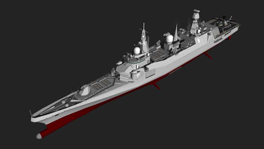 NAVAL+PROPOSAL+MEKO3200+ADVANCED+FRIGATE | 3D Warehouse