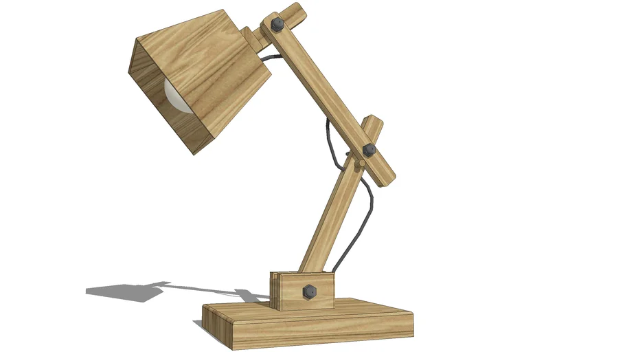 Wooden Lamp