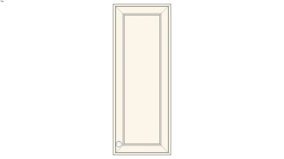 Wall Single Door 39H