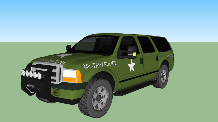 Military Police Ford Excursion